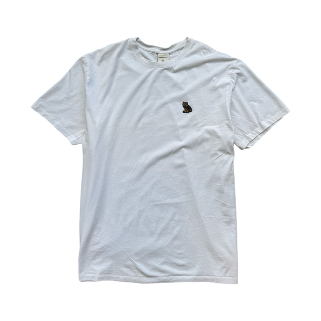 OVO Mini Logo Tee White (USED)