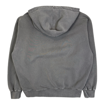 Supreme Overdyed Small Box Zip Up Hoodie Black (USED)