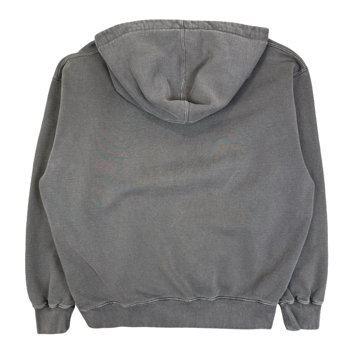 Supreme Overdyed Small Box Zip Up Hoodie Black (USED) | Vitnage Clothing Store Canada