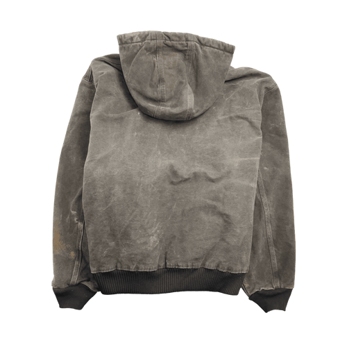 Vintage Carhartt Zip-Up Hooded Jacket Black | Vintage Clothing Store Canada