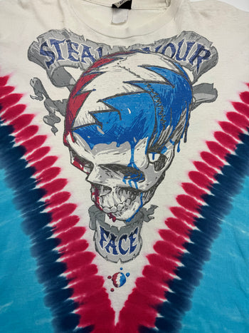 (XL) Vintage '03 Grateful Dead Tye-Dye Skull Tee