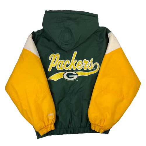 Vintage NFL Green Bay Packers Logo 7 Jacket | Vintage Clothing Store Canada