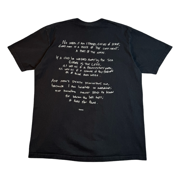 Supreme x Corteiz Rules The World Tee Black (USED) | Vitnage Clothing Store Canada