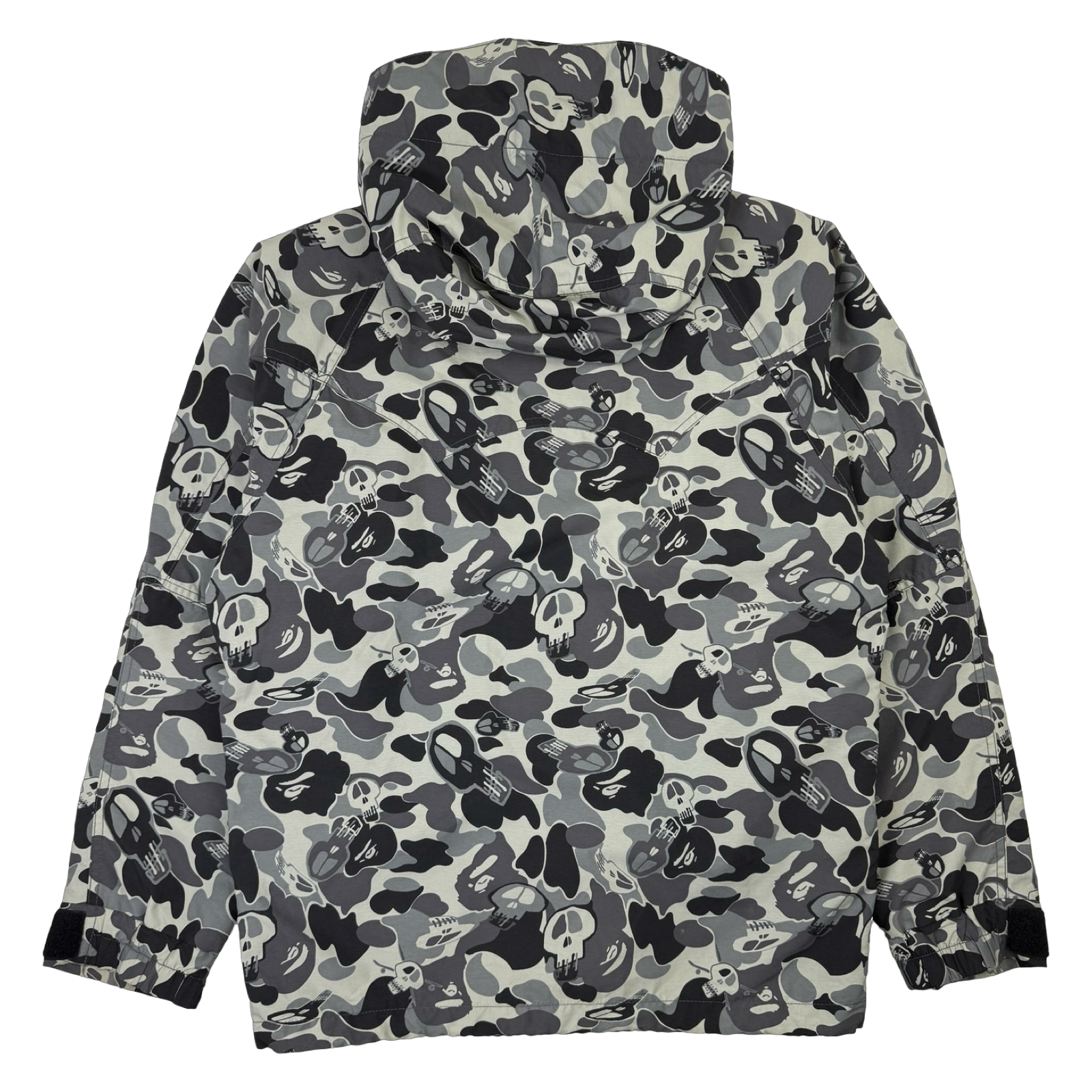 Stussy x BAPE Skull Camo Snowboard Jacket Grey (USED)