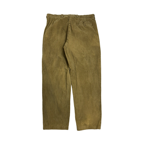 (36) Vintage Old Sport Corduroy Pants Desert Tan | Vintage Clothing Store Canada