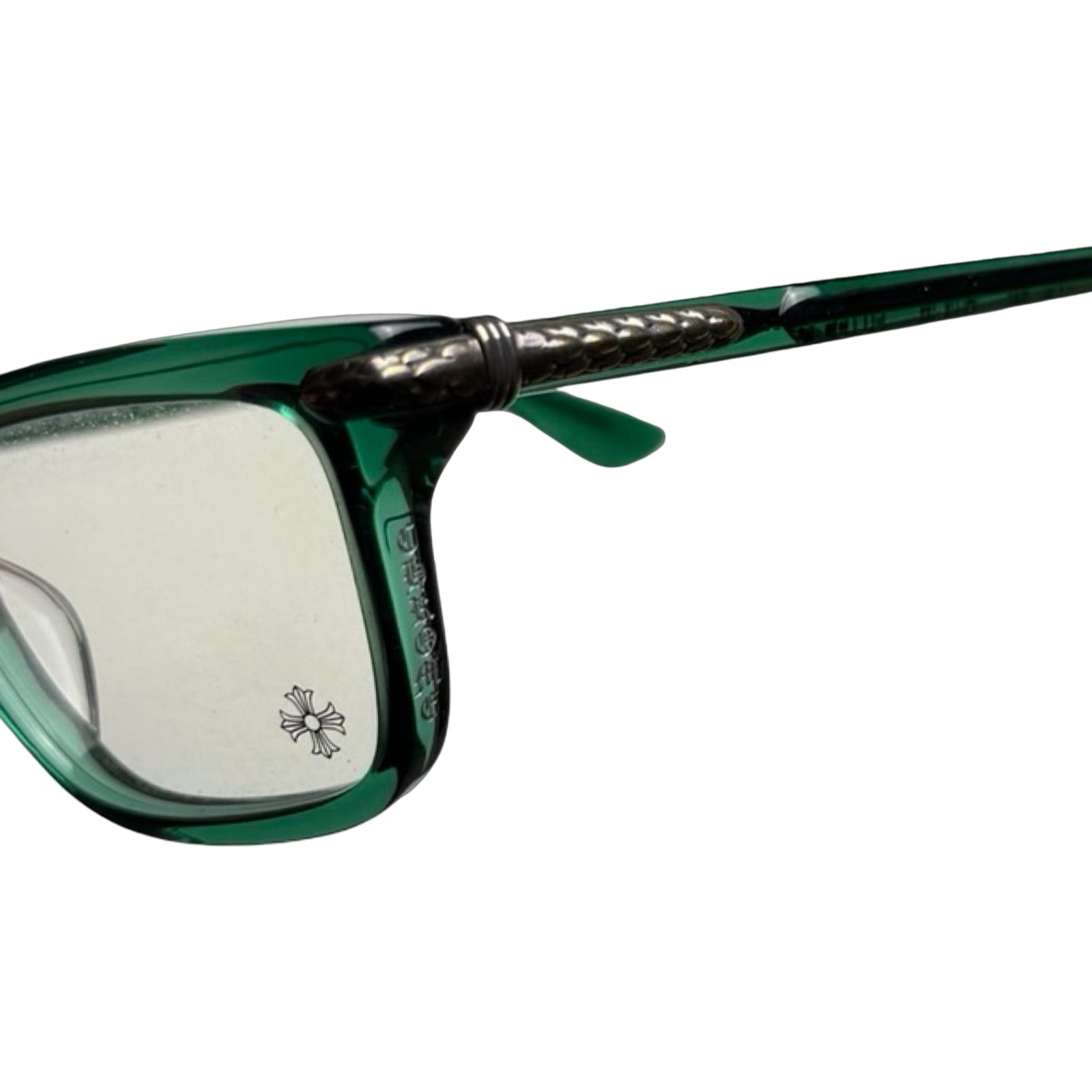 Chrome Hearts Little Dinger Square Eyeglasses