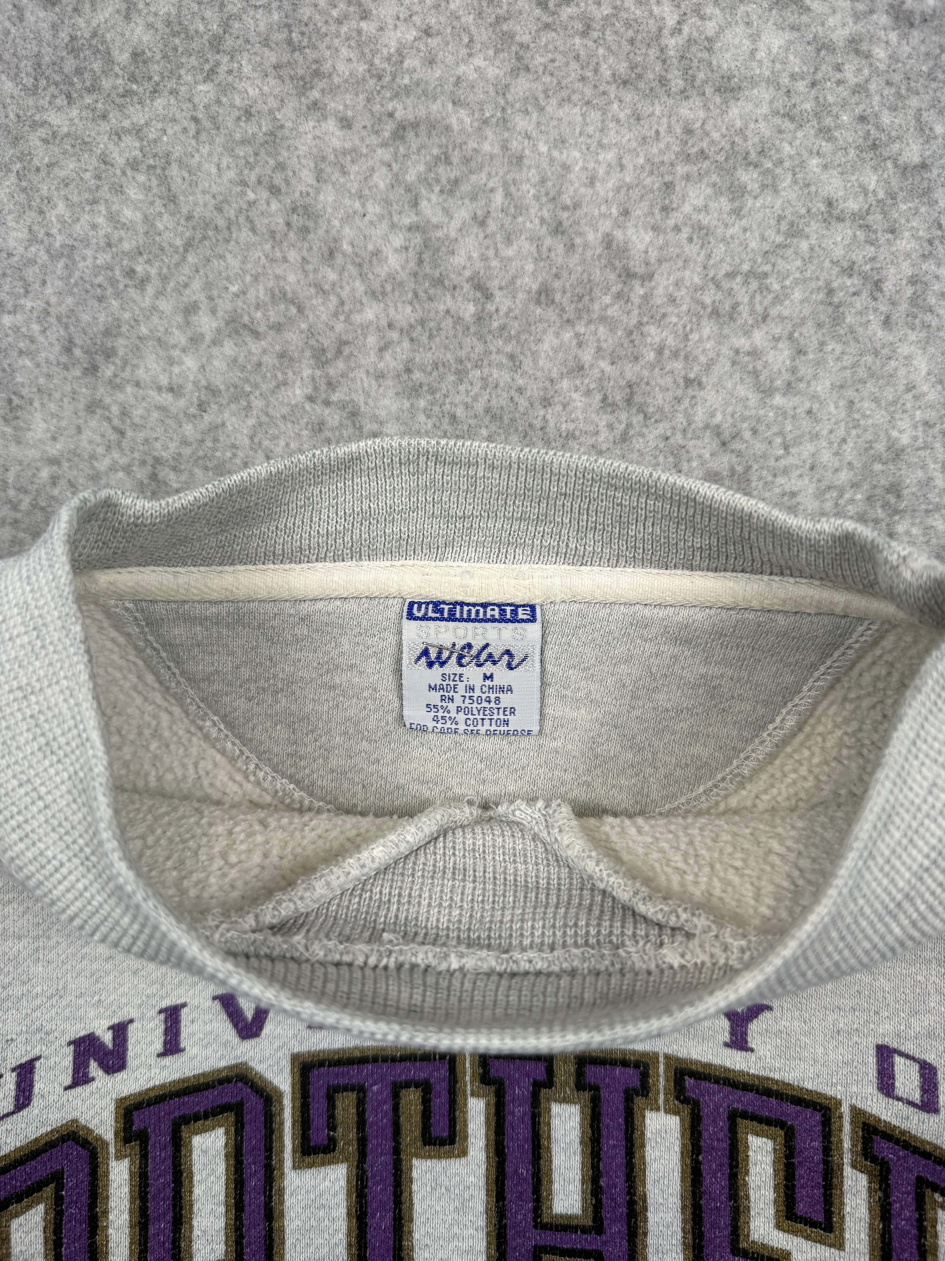 Vintage University of Northern Iowa Sweatshirt Grey