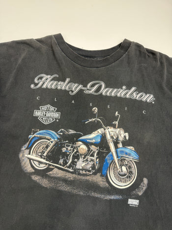 Vintage Harley Davidson Classic Thunder Road Tee Black