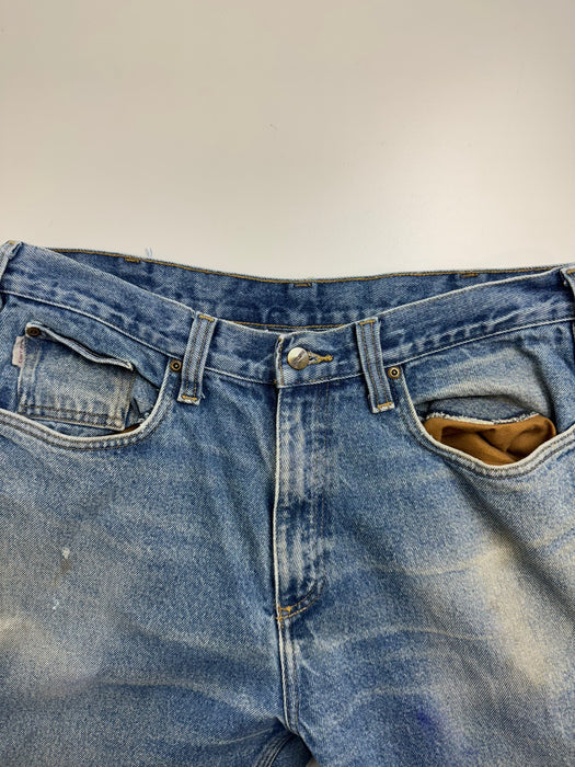 Vintage Carhartt Denim Pants Blue | Vitnage Clothing Store Canada