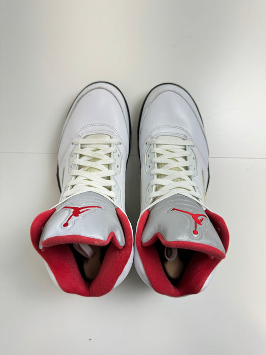 Air Jordan 5 Retro Fire Red Silver Tongue 2020 (USED) | Vitnage Clothing Store Canada