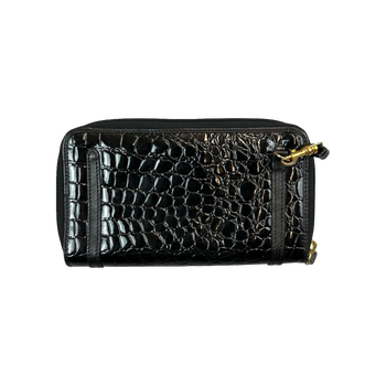 Vivienne Westwood Leather Clutch Bag Black
