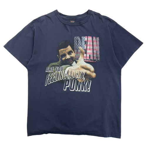 Vintage 1990s Mr. Bean Punk Promo Tee Navy | Vintage Clothing Store Canada