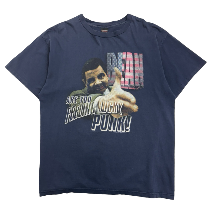 Vintage 1990s Mr. Bean Punk Promo Tee Navy | Vitnage Clothing Store Canada
