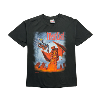 (L) Vintage '93 Meatloaf Band Tour Tee Black