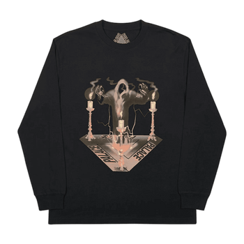 Palace Spooked L/S Tee Black