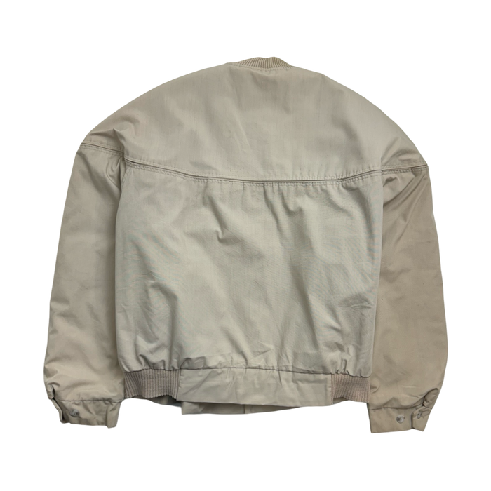 (L) Vintage 90s Macrae Fleece Lined Jacket Beige | Vitnage Clothing Store Canada