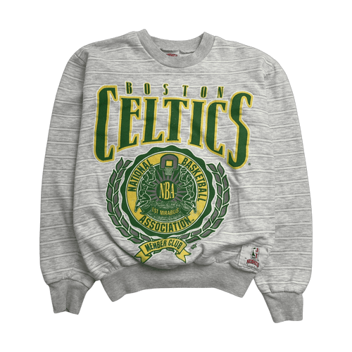 (M) Vintage 90s NBA Boston Celtics Sweatshirt Grey | Vintage Clothing Store Canada