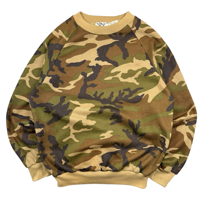 Vintage Blank Duck Camo Crewneck | Vitnage Clothing Store Canada