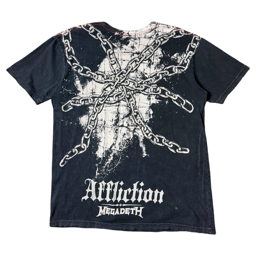 Y2K Affliction x Megadeath Tee Black | Vintage Clothing Store Canada