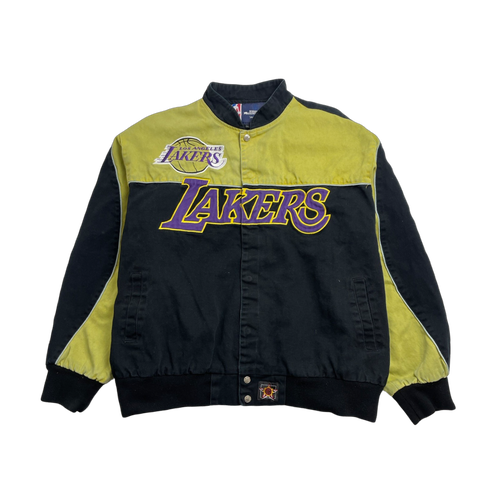 (3XL) Vintage Jeff Hamilton NBA LA Lakers Jacket | Vintage Clothing Store Canada