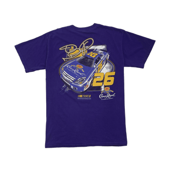 (L) Vintage 2000s Jamie McMurray Nascar Tee Purple