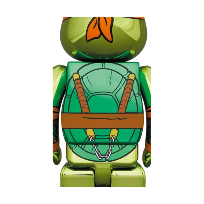 Bearbrick x Teenage Mutant Ninja Turtles Michelangelo 100% & 400% Set | Vitnage Clothing Store Canada