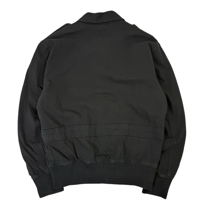 Vintage Polo Ralph Lauren Quilt Lined Zip Up Jacket Black | Vitnage Clothing Store Canada