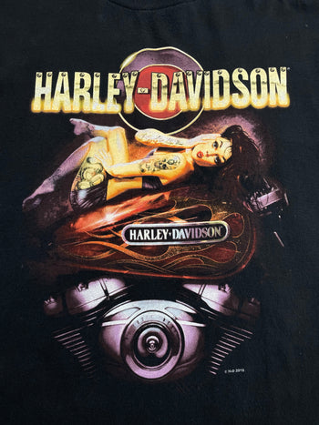 (XL) Vintage '10 Harley Davidson Tee