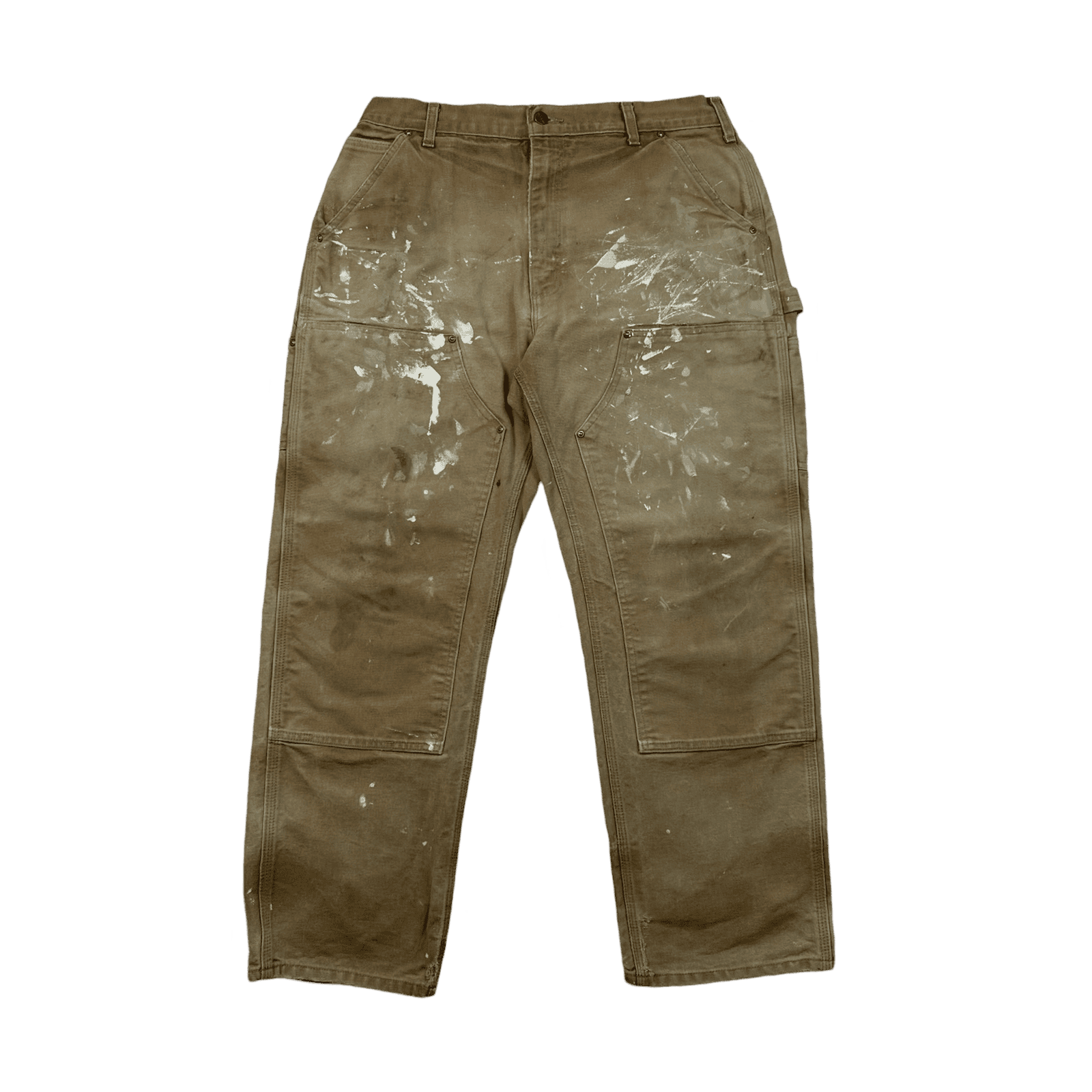 Carhartt Double-Knee Painters Work Pants Beige