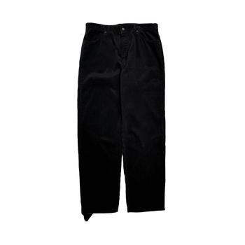 (35) Vintage 655 Levis Silver Tab Corduroy Pants Black
