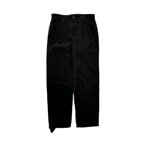 (35) Vintage 655 Levis Silver Tab Corduroy Pants Black | Vintage Clothing Store Canada