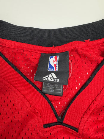 Vintage Adidas Toronto Raptors Chris Bosh Jersey Red