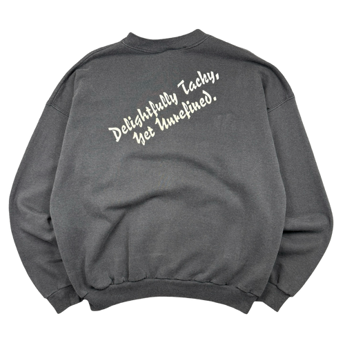 Vintage Hooters Crewneck Faded Black | Vintage Clothing Store Canada