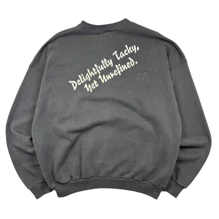 Vintage Hooters Crewneck Faded Black | Vitnage Clothing Store Canada