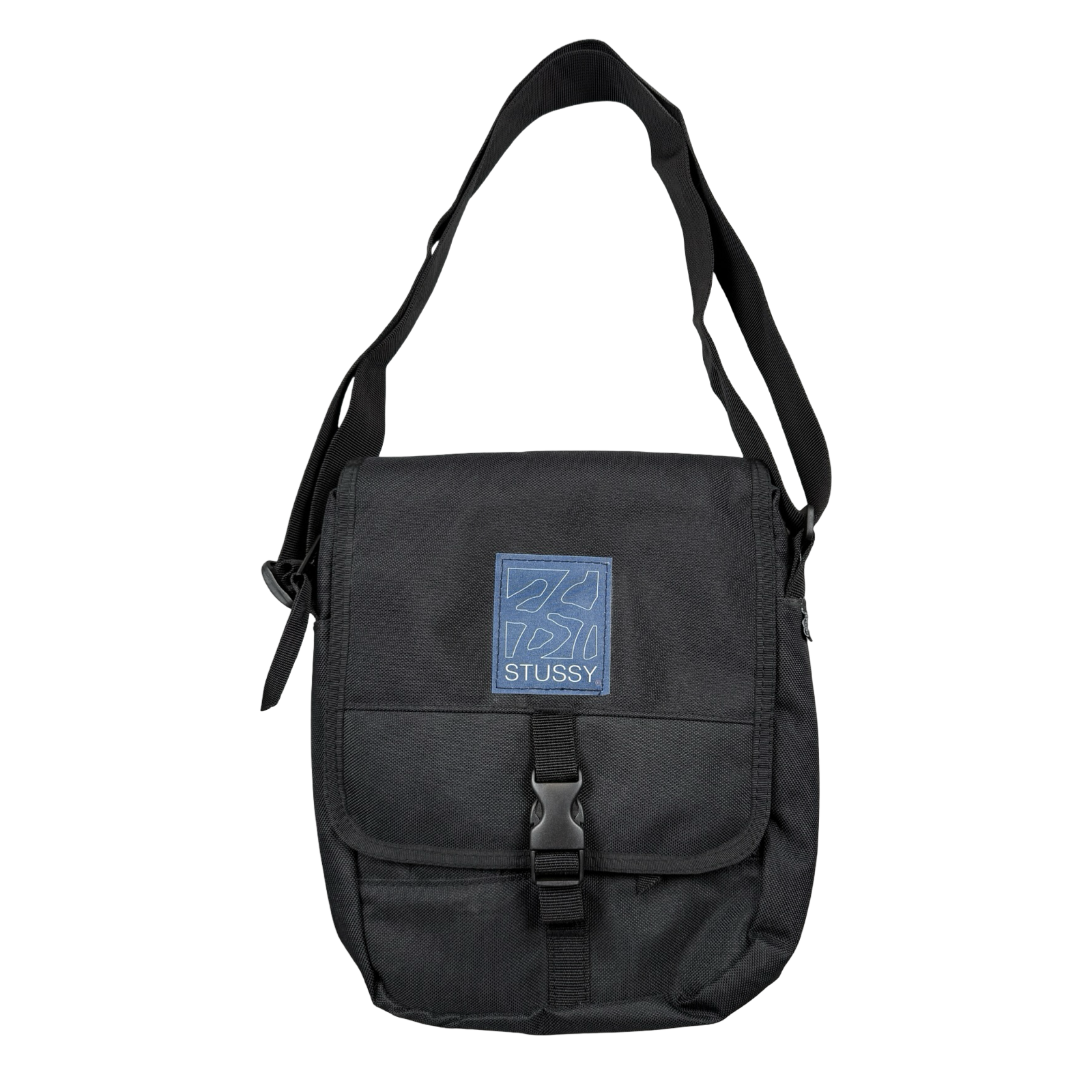 Vintage Stussy Shoulder Bag Black