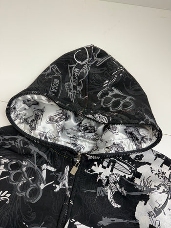 2000s Mecca Full Zip Reversible Hoodie