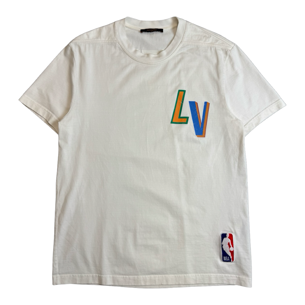 Louis Vuitton x NBA Tee White (USED)