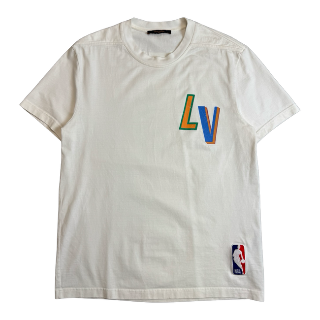 Louis Vuitton x NBA Tee White (USED)