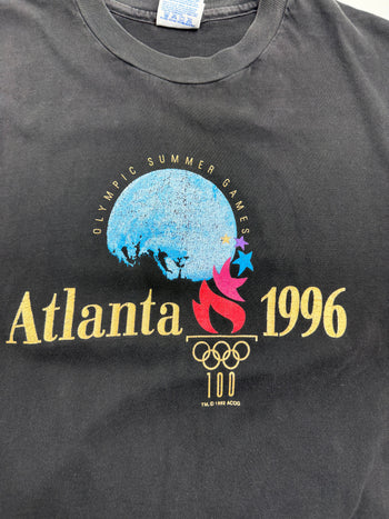 (M) Vintage '96 Atlanta Olympics Tee Black