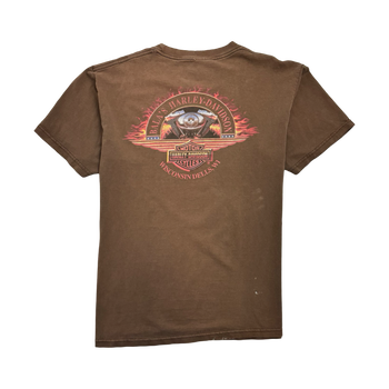 Vintage 2000s Bala's Harley Davidson Tee Brown