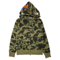 BAPE 1st Camo Shark Windstopper Full Zip Up Hoodie (USED)