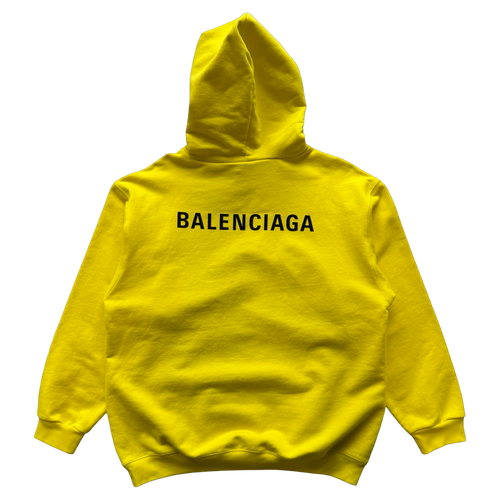 Balenciaga logo print hoodie | Vintage Clothing Store Canada