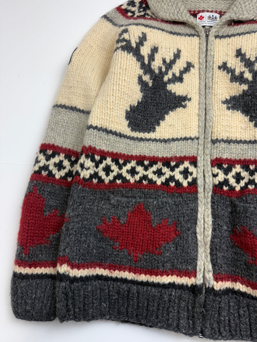 Hudson's Bay Co Vancouver Olympics Knitted Zip Up Sweater