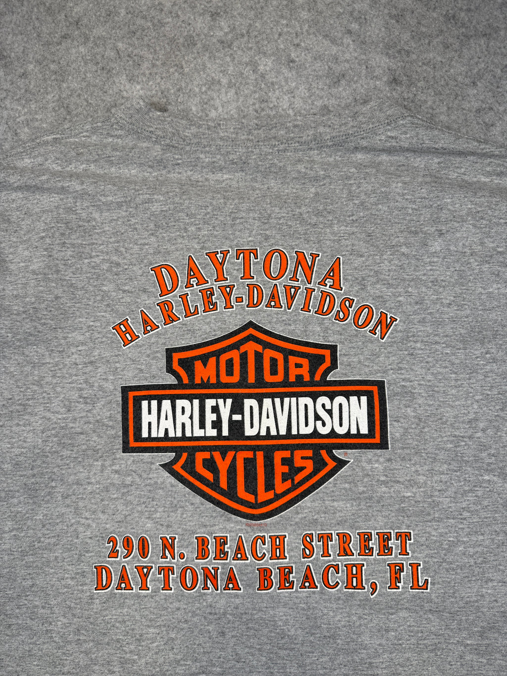 Vintage Harley Davidson Biketoberfest L/S Tee Grey
