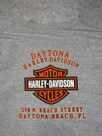 Vintage Harley Davidson Biketoberfest L/S Tee Grey