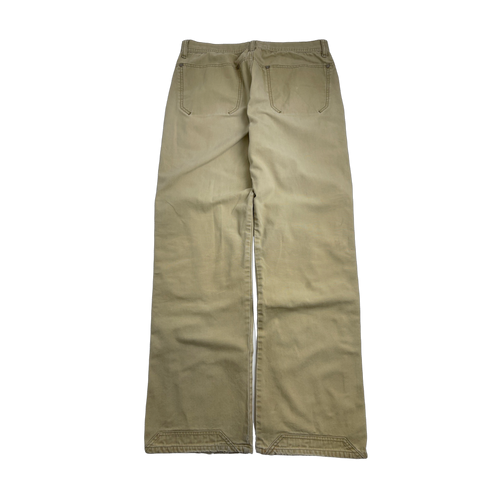 (32) Patagonia Distressed Work Pants Khaki | Vintage Clothing Store Canada