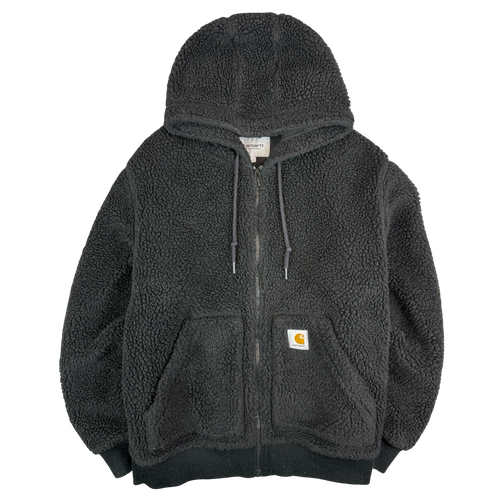 Carhartt WIP OG Active Liner Fleece Jacket Black (USED) | Vintage Clothing Store Canada