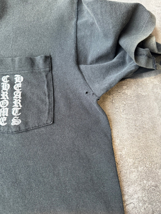 Vintage Chrome Hearts Scroll Logo T-shirt | Vitnage Clothing Store Canada