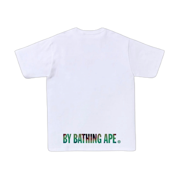 BAPE Thermography Ape Face Tee White