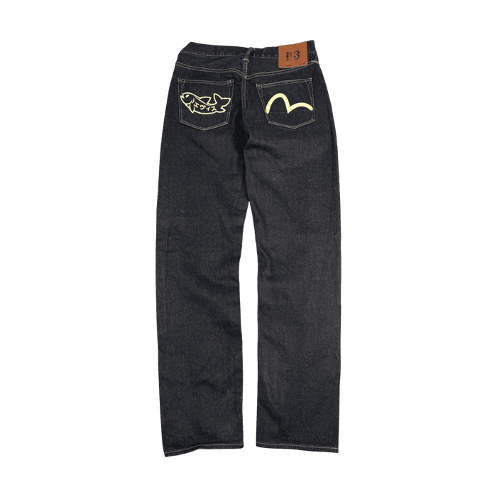 Vintage Evisu Lot 2000 No. 3 Seagull Denim Pants | Vitnage Clothing Store Canada